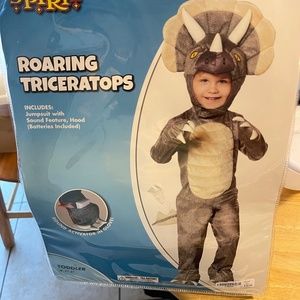 Triceratops Dinosaur Halloween Costume Size 3T-4T
